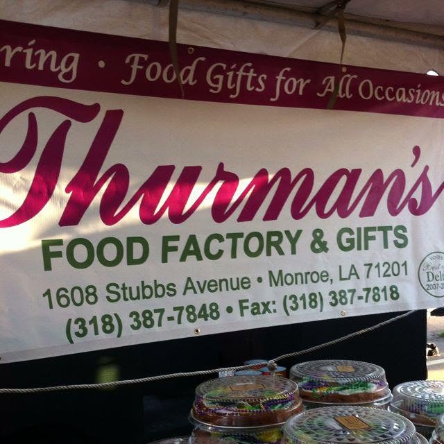 Thurman's Food Factory & Gifts banner — 1608 Stubbs Avenue, Monroe, LA